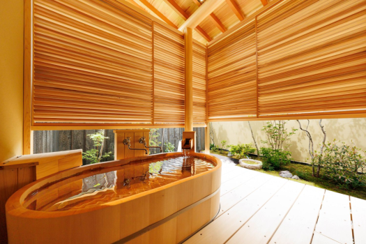 "Shakunage"twin beds room with open-air hot spring bath (non-smoking) "Shakunage"twin beds room with open-air hot spring bath (non-smoking)