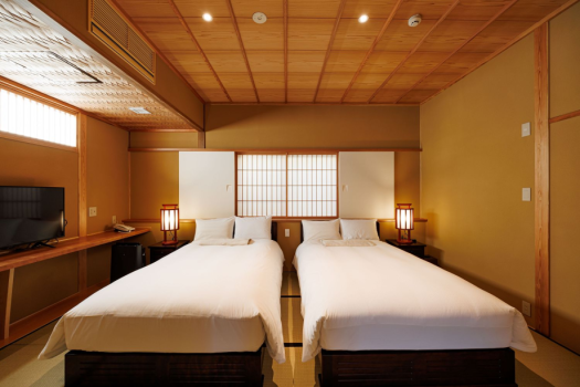 "Nadeshiko"Japanese-style room with twin beds with open-air hot spring bath (non-smoking) "Nadeshiko"Japanese-style room with twin beds with open-air hot spring bath (non-smoking)