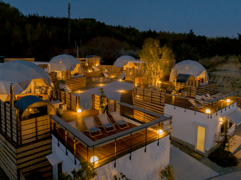 ~ [Dome tent] ~ Sauna, astronomical observation, bonfire as much as you want ~