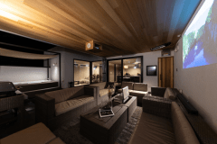 【アウトドアリビング】雨でも冬でも安心／屋根、ヒーターありの特別空間