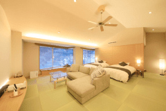 新・和モダンベッド客室／ツイン・バリアフリー・デラックス