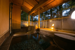 ■露天風呂付客室(和室)（14畳+6畳／5,6階）天然温泉源泉かけ流し