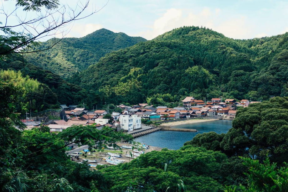 鷺浦 町並み 鷺浦 町並み