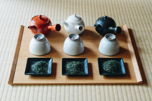 お部屋で体験！八女茶シングルオリジンティー３種飲み比べ
