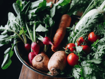 八女地域の食材を豊富に使用した健康的な和朝食