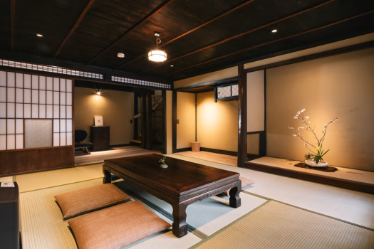 木佐家＿客室1階・居間（全体）