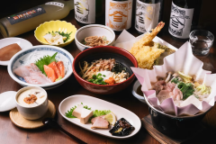 ペアリングディナー（そば処・喜多縁）