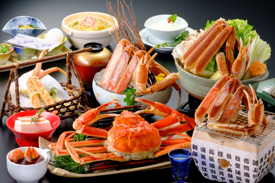 Full crab course equivalent to 3 snow crabs *Dish image