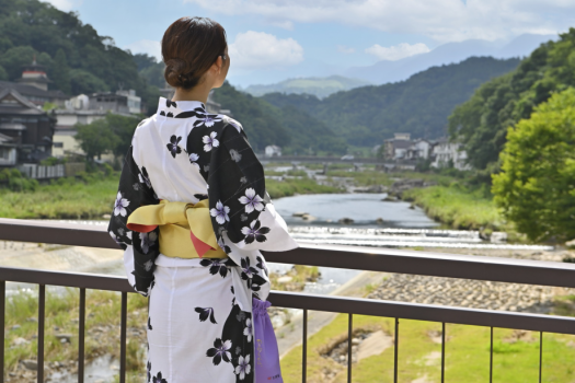 三朝川の清流に耳を澄ます
