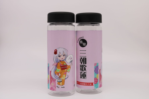 三朝歌蓮ちゃんオリジナルクリアボトル(非売品)　特典はお一人様につき1本です