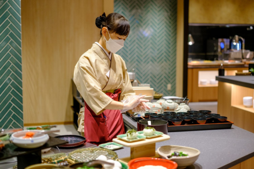 【朝食ビュッフェ】結びたておにぎり　心を込めておむすび致します♪　※料理イメージ