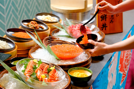 夏ビュッフェ_海鮮丼コーナー　※イメージ