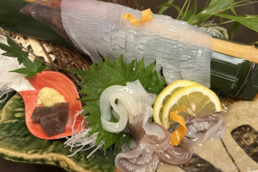 白イカの姿造り　※イメージ