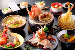 Live Matsuba crab kaiseki course *Dish image Live Matsuba crab kaiseki course *Dish image
