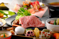 [Basic Plan] Tottori Wagyu Beef Sukiyaki & Sanin-caught Turban Shells! Enjoy the bounty of Sanin Tottori and a relaxing trip to Misasa Onsen ☆☆☆