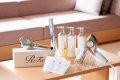 The "ReFa Room" allows you to experience the popular ReFa products, creating a space where you can enhance your beauty while staying overnight. The "ReFa Room" allows you to experience the popular ReFa products, creating a space where you can enhance your beauty while staying overnight.