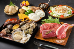 【夕食付き・そうさ若潮牛&地産豚&海鮮BBQコース】~牛サーロインに海鮮盛り~千葉県九十九里のブランド食材を贅沢にBBQで楽しむ【選べる朝食】 【夕食付き・そうさ若潮牛&地産豚&海鮮BBQコース】~牛サーロインに海鮮盛り~千葉県九十九里のブランド食材を贅沢にBBQで楽しむ【選べる朝食】