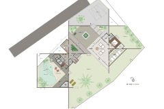 ドッグヴィラ《Grande》◆1組限定◆～黒湯の客室温泉・ラグーンプール・大型プロジェクターetc～