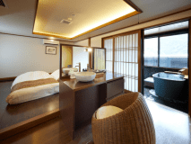 ・源泉掛け流し風呂付き和洋室465