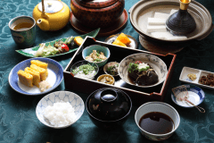 华丽的日式早餐