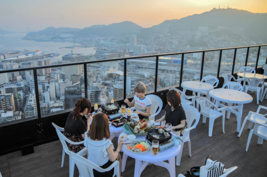 絶景！！夏空ビアガーデン