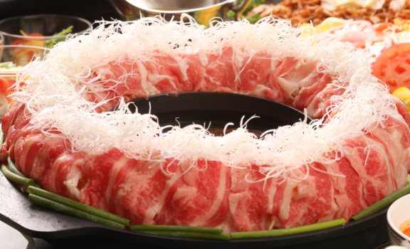 肉鍋アップ
