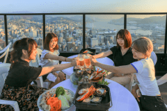 絶景！！夏空ビアガーデン