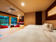 R5年完成【あかね】半露天呂付きツイン和洋室/禁煙・WIFI R5年完成【あかね】半露天呂付きツイン和洋室/禁煙・WIFI