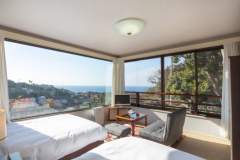 【お部屋】【源泉露天風呂付和洋室/海を臨む】別荘タイプ/60㎡/6名迄