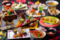 【夕食】伊勢海老尽くしの会席料理