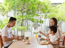 朝食バイキング