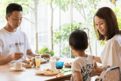 朝食バイキング