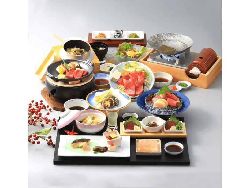 【人気No.1／黒潮懐石16品】黒潮が育んだ海と山の恵み！旅の記憶に残る季節の懐石料理＜一泊二食＞