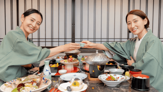 ＜当館最高ランク 上州ブランド赤城和牛つき逸会席／個室食＞プライベート温泉と美食が叶う贅沢な大人時間