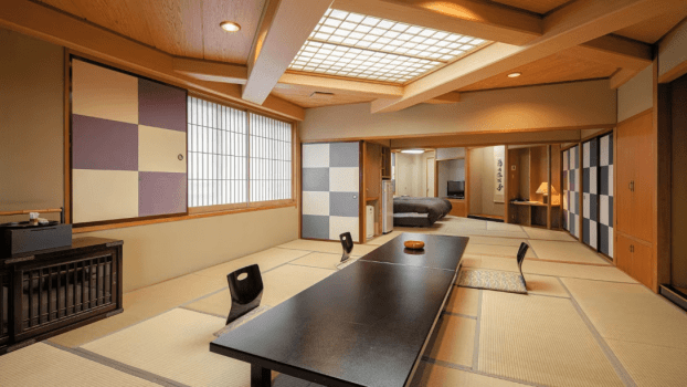 ＜33畳ファミリールームプラン＞伊香保のレトロな雰囲気に癒され、名湯と美食でパワーチャージ／夕食個室食