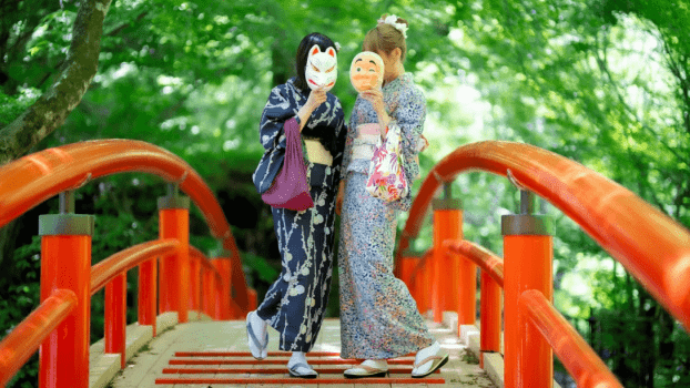 ＜着物体験をする伊香保旅＞着物でそぞろ歩くレトロでモダンなひと時♪上州ブランド赤城牛付会席／会場食