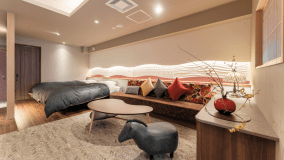 禁煙【掛け流し展望温泉付ツイン(703)】女性の方に人気の客室♪／お子様宿泊不可