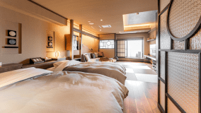 禁煙【掛け流し展望温泉付和洋室 (706)】カップルでのご旅行に◎／お子様宿泊不可