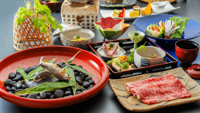 ＜当館最高ランク 上州ブランド赤城和牛つき逸会席／個室食＞プライベート温泉と美食が叶う贅沢な大人時間