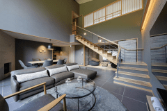 露天風呂付プレミアムヴィラ：リビング