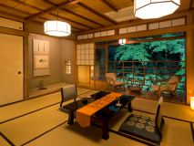 ■グレードアップ客室■ひとつ上のくつろぎ空間。旅の疲れも窓から見える貴船川が洗い流してくれます