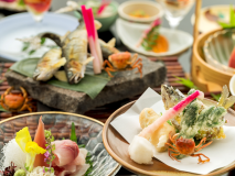 ■美味少量会席■多すぎず少なすぎず、本当に美味しいものは適量で。“量より質”を重視した、本格京会席