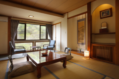 旅館ひげの家のベーシックスタイルの和室のお部屋です。