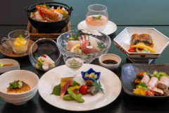 美又温泉と島根の旬食材が詰まった料理長お勧めの季節の会席