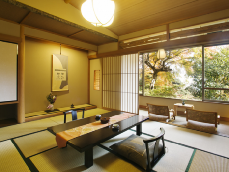 Forest view guest room ◆ [Futari Shizuka, Renge, Sumire] (10 tatami mats + wide veranda) ~ Surrounded by [Yoro no Mori] ~