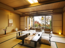 ◆Guest room with open-air bath◆【Harugasumi/ Fukamidori/ Shurei】(12.5 tatami mats + wide veranda + open-air bath) ◆Guest room with open-air bath◆【Harugasumi/ Fukamidori/ Shurei】(12.5 tatami mats + wide veranda + open-air bath)