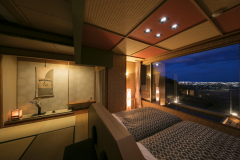 ◆Guest room with open-air bath◆【Yuduki-】(10 tatami mats + bed + open-air hot spring) ◆Guest room with open-air bath◆【Yuduki-】(10 tatami mats + bed + open-air hot spring)