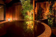 【藪椿（やぶつばき）】2020年2月NEWオープン！専用露天風呂と足湯が付いたフラットタイプのお部屋です。