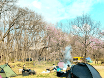 ダブルRサイト【川沿いAC電源無し2区画サイト】