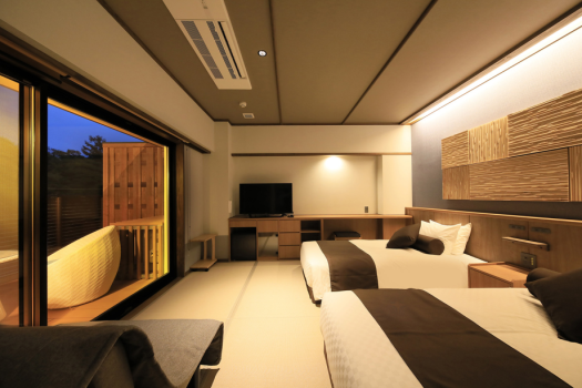 【채운・창천】노천탕이 있는 모던 일본식 방 【채운・창천】노천탕이 있는 모던 일본식 방